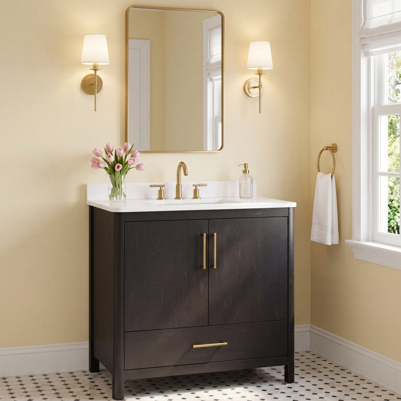 Birch Lane™ Austin 36 Single Bathroom Vanity with Top | Birch Lane